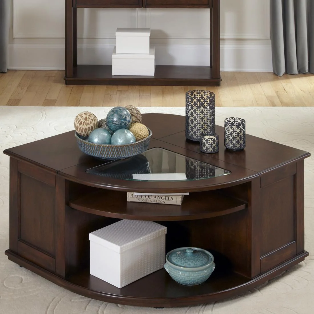 Liberty Furniture Wallace 424OT1010 Casual Wedge Cocktail Table